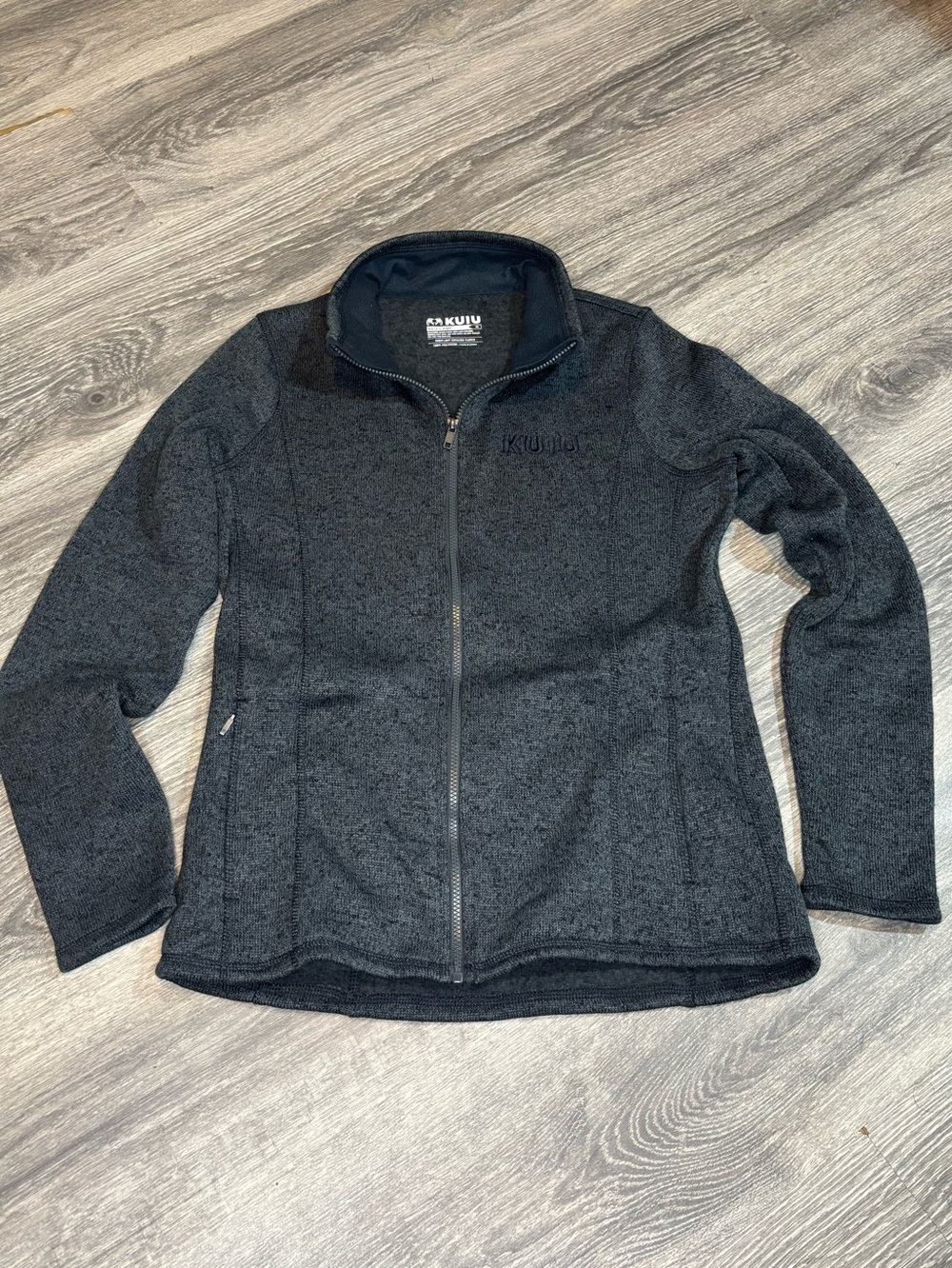 KUIU Women's Charcoal Full-Zip Utility Jacket